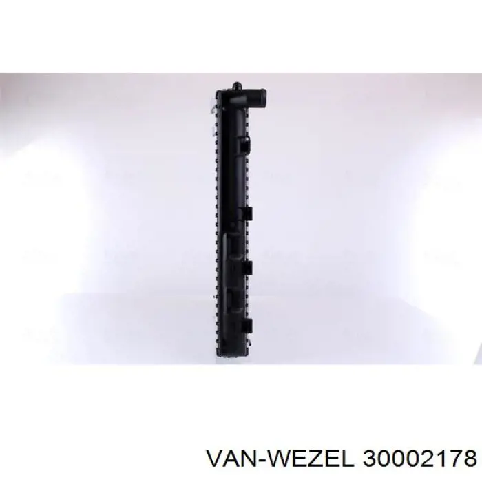 Радіатор основний VAN Wezel 30002178 ціна, від 156.62 USD