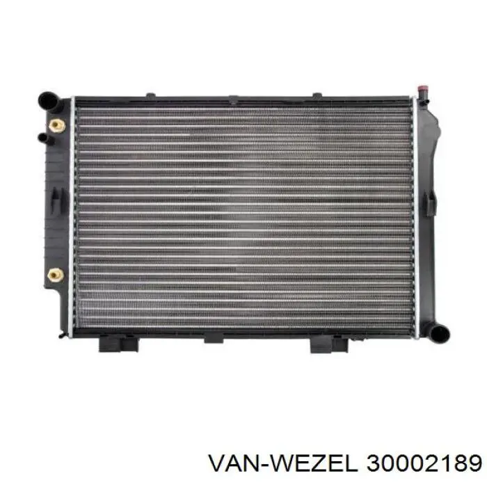 30002189 VAN Wezel радіатор охолодження двигуна