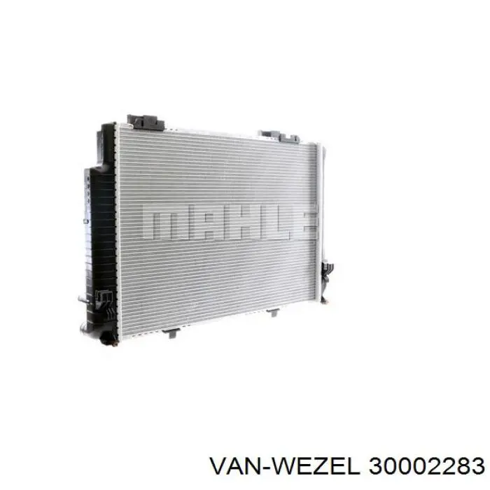 30002283 VAN Wezel радіатор охолодження двигуна