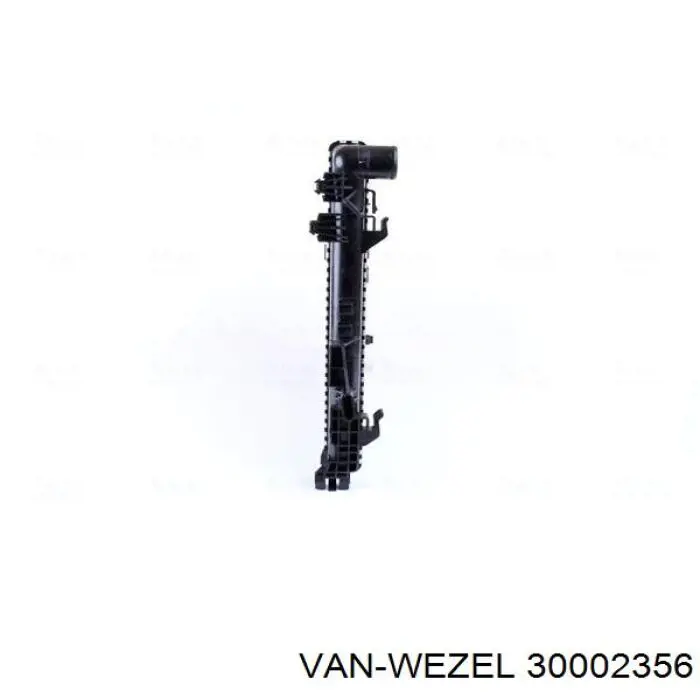 Радіатор 30002356 VAN Wezel