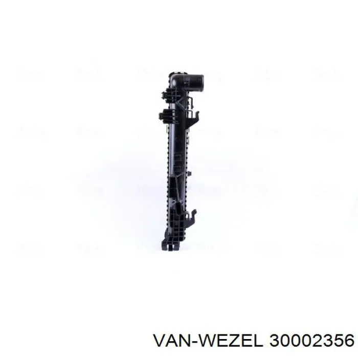 30002356 VAN Wezel радіатор охолодження двигуна