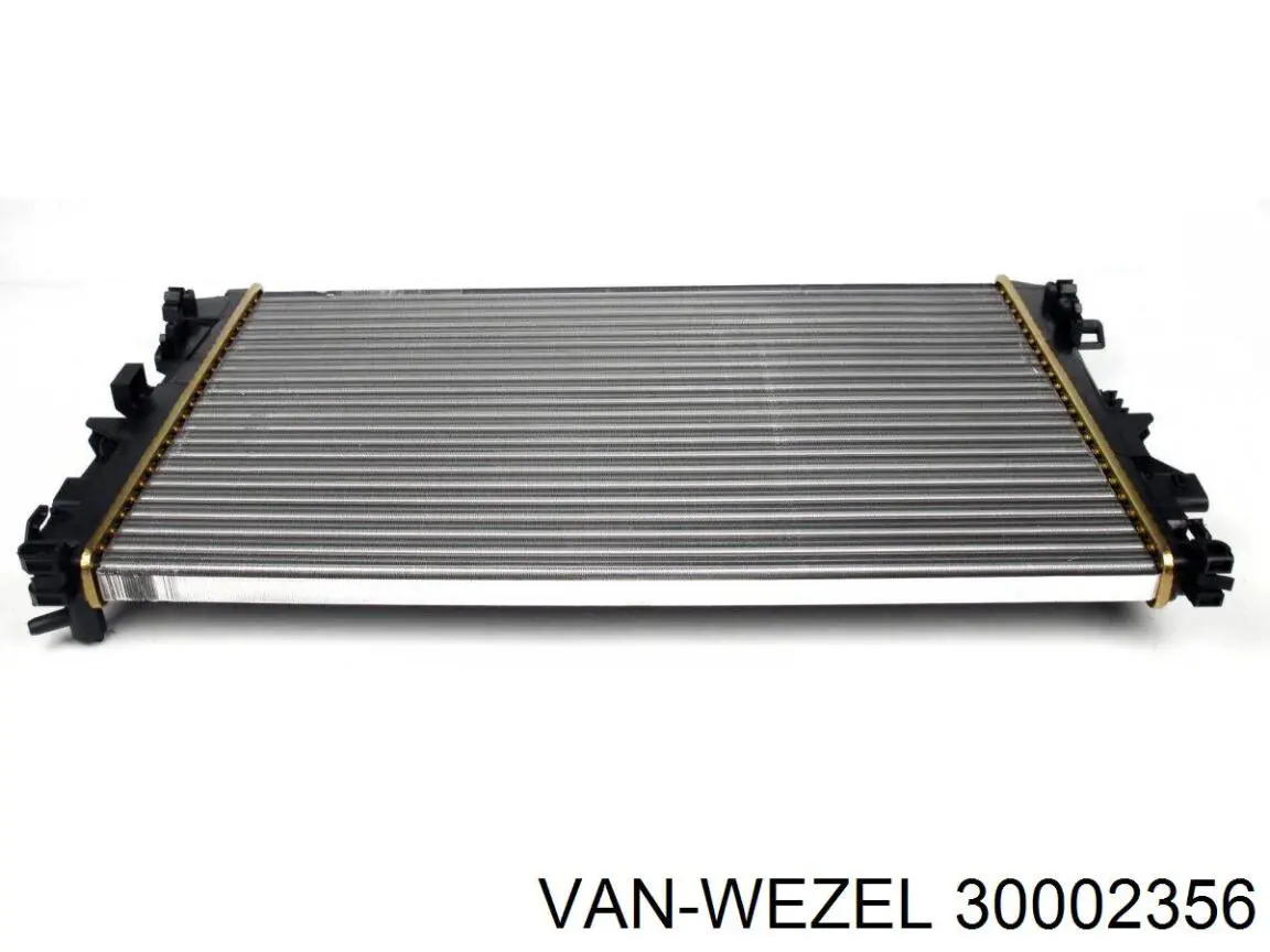 Купити 30002356 VAN Wezel Радіатор двигуна
