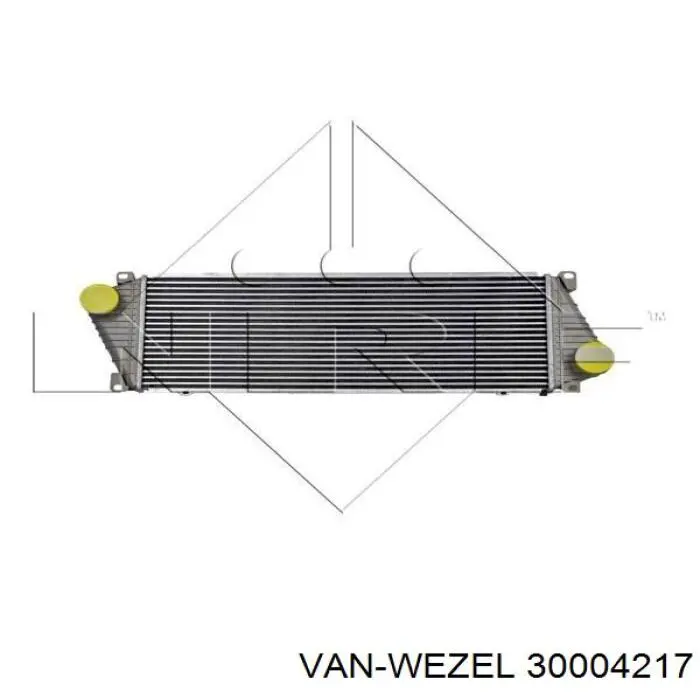 Система охолодження наддувочного повітря VAN Wezel 30004217 ціна, від 67.98 USD