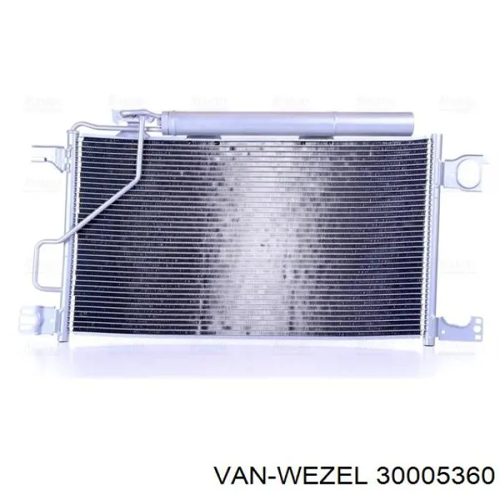 Конденсатор кондиціонера VAN Wezel 30005360 ціна, від 105.01 USD