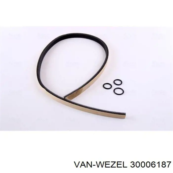 30006187 VAN Wezel радіатор пічки (обігрівача)