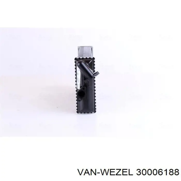 Радіатор пічки (обігрівача) VAN Wezel 30006188 ціна, від 27.74 USD