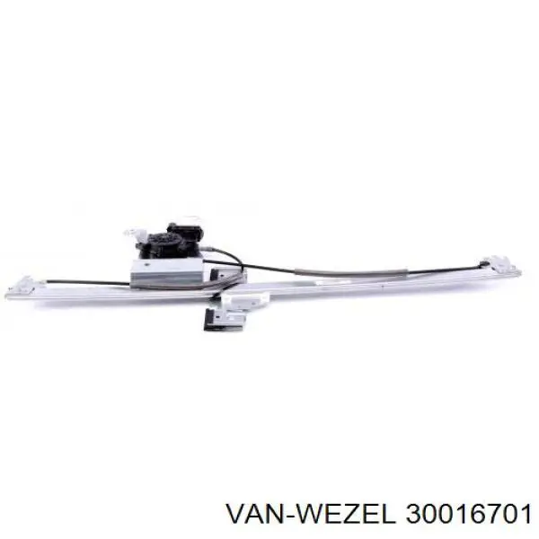 Радіатор обігрівача VAN Wezel 30016701