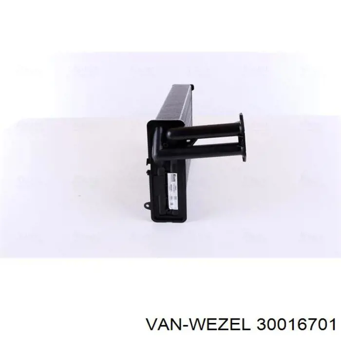 30016701 VAN Wezel радіатор пічки (обігрівача)