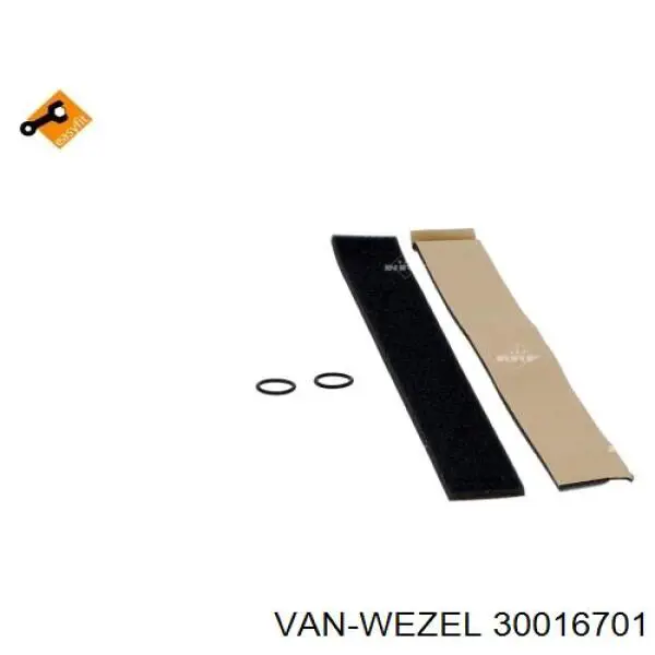 Купити 30016701 VAN Wezel Теплообмінник