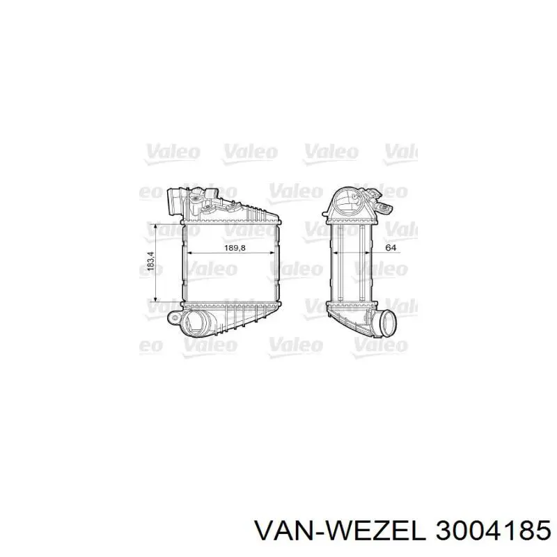 Інтеркулер 3004185 VAN Wezel