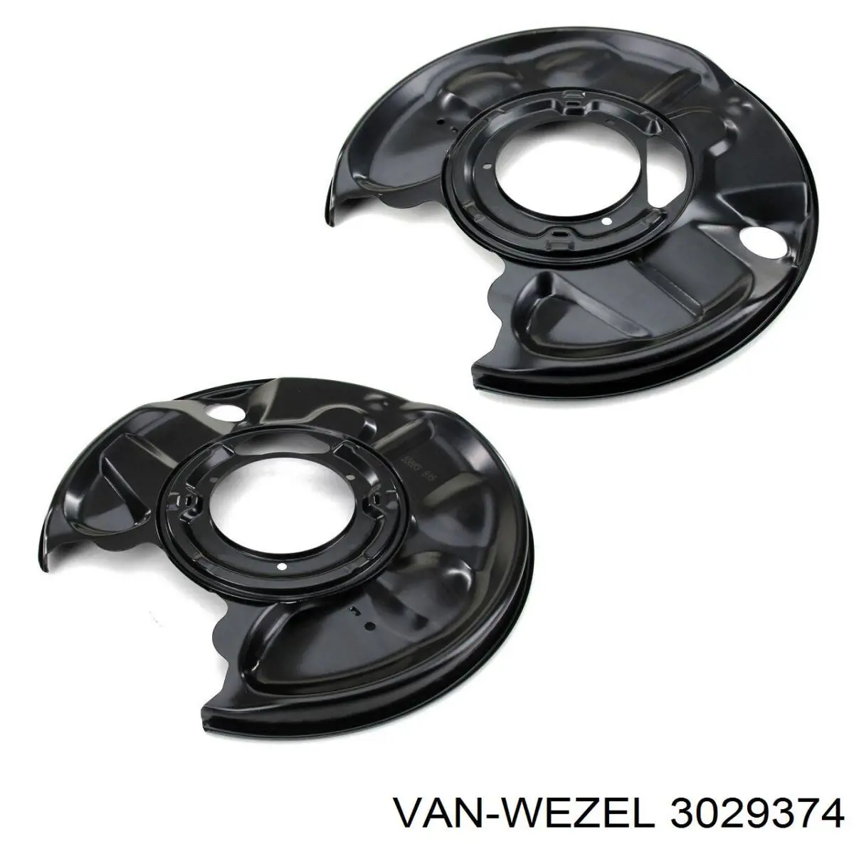 Купити 3029374 VAN Wezel Захист гальмівного диска заднього, правого