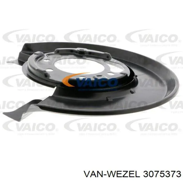 Захист гальмівного диска заднього, лівого VAN Wezel 3075373 ціна, від 12.90 USD