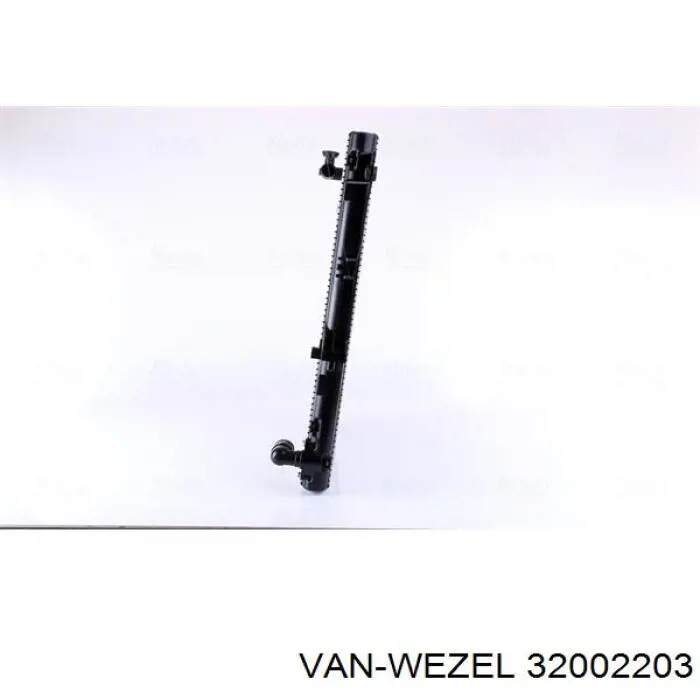 Радіатор основний VAN Wezel 32002203 ціна, від 129.80 USD