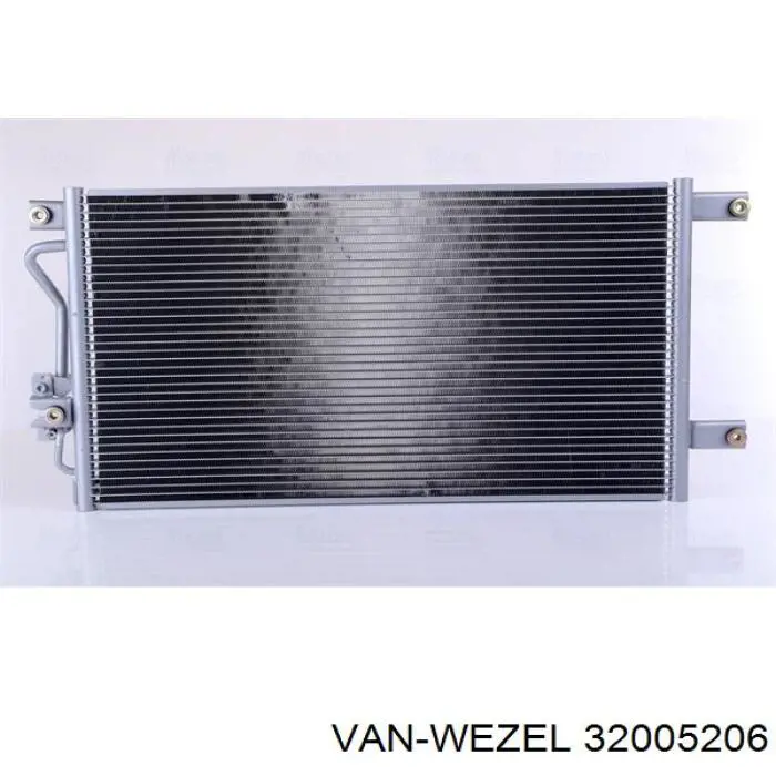 32005206 VAN Wezel радіатор кондиціонера