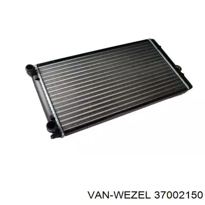 37002150 VAN Wezel радіатор охолодження двигуна