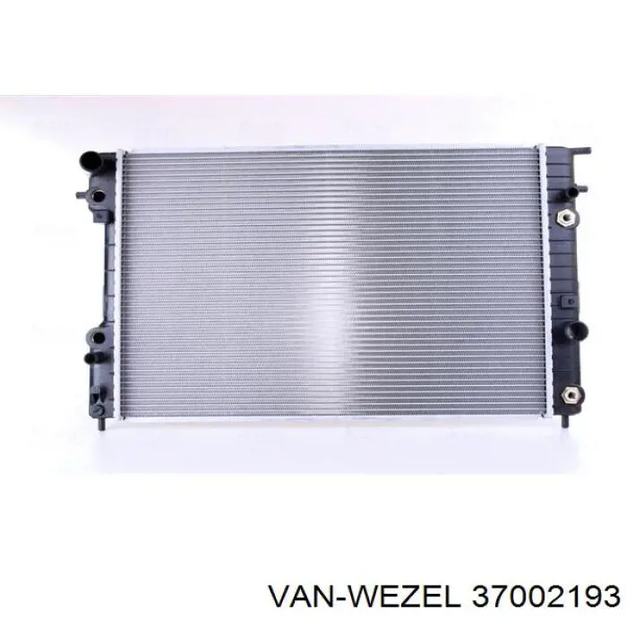 Радіатор основний VAN Wezel 37002193 ціна, від 94.42 USD