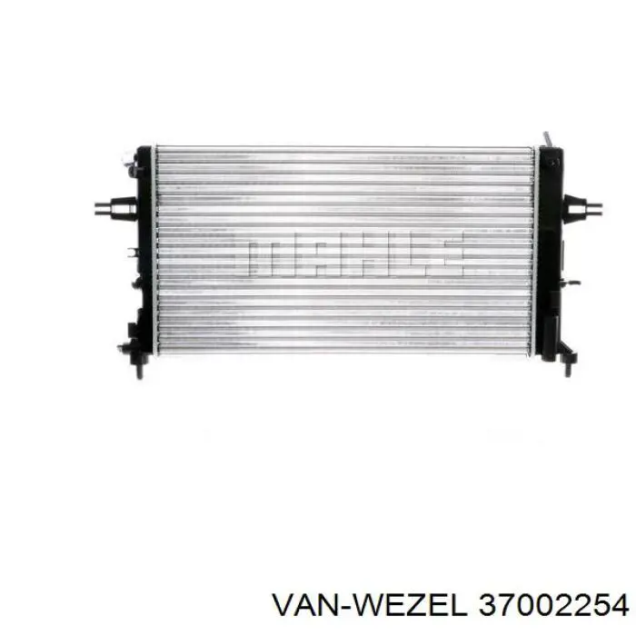 Купити 37002254 VAN Wezel Радіатор двигуна