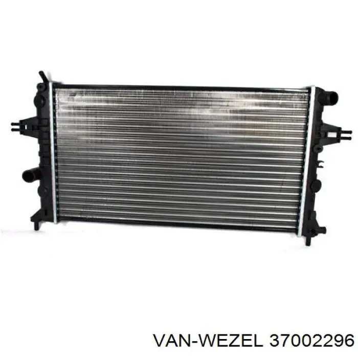 37002296 VAN Wezel Радіатор охолодження двигуна