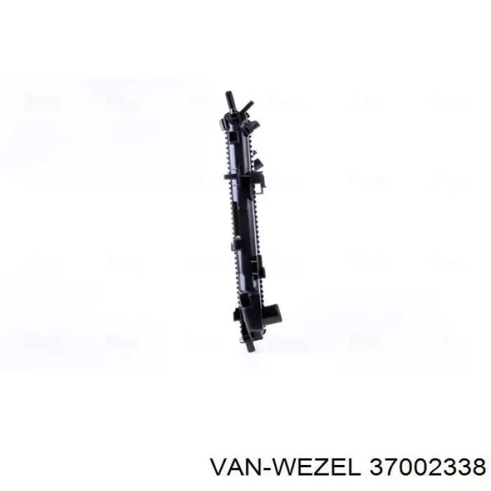 37002338 VAN Wezel радіатор охолодження двигуна