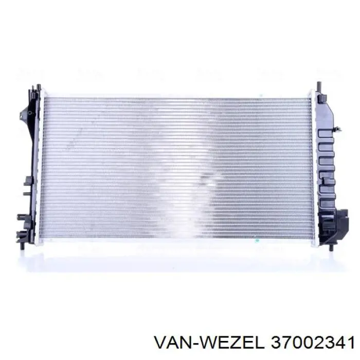 37002341 VAN Wezel Радіатор охолодження двигуна