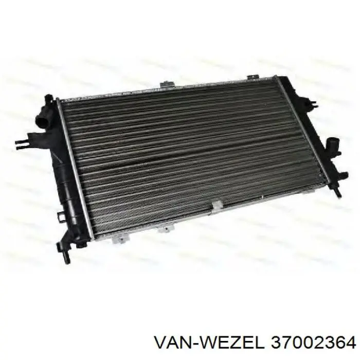 Купити 37002364 VAN Wezel Радіатор двигуна