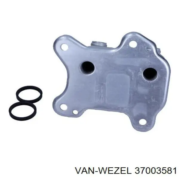 Радіатор масляний VAN Wezel 37003581 ціна, від 23.21 USD