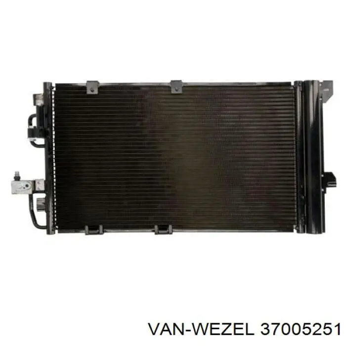 37005251 VAN Wezel радіатор кондиціонера