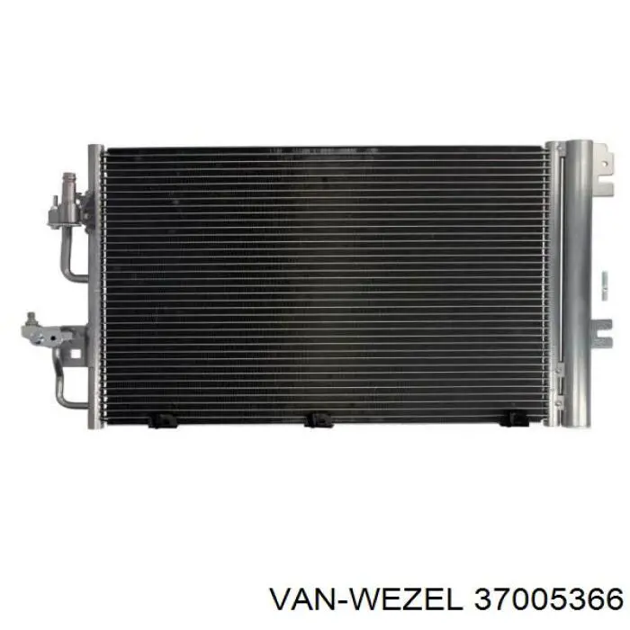 37005366 VAN Wezel радіатор кондиціонера