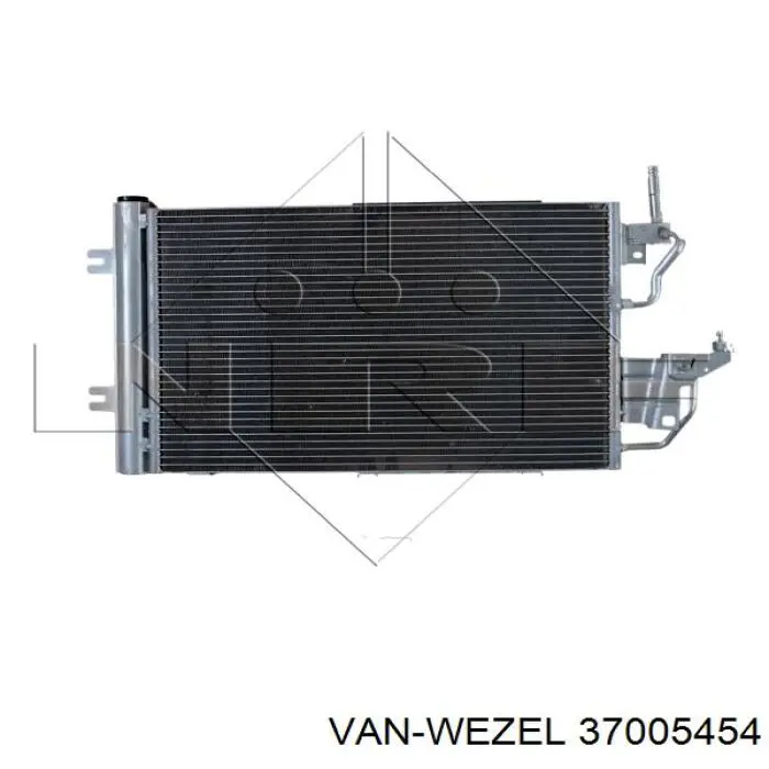Конденсатор кондиціонера VAN Wezel 37005454 ціна, від 78.55 USD