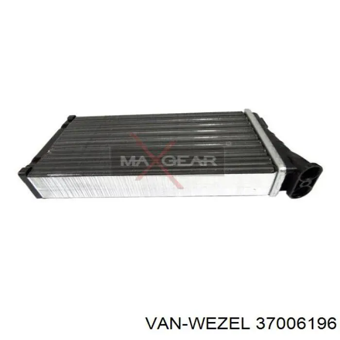 37006196 VAN Wezel радіатор пічки (обігрівача)