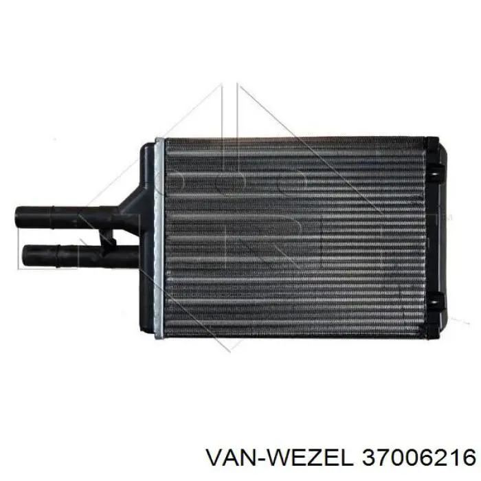Радіатор пічки (обігрівача) VAN Wezel 37006216 ціна, від 16.47 USD