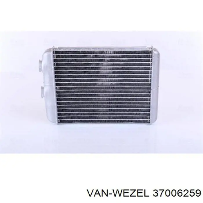 37006259 VAN Wezel радіатор пічки (обігрівача)