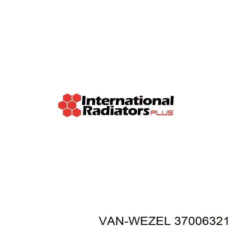 Радіатор пічки 37006321 VAN Wezel