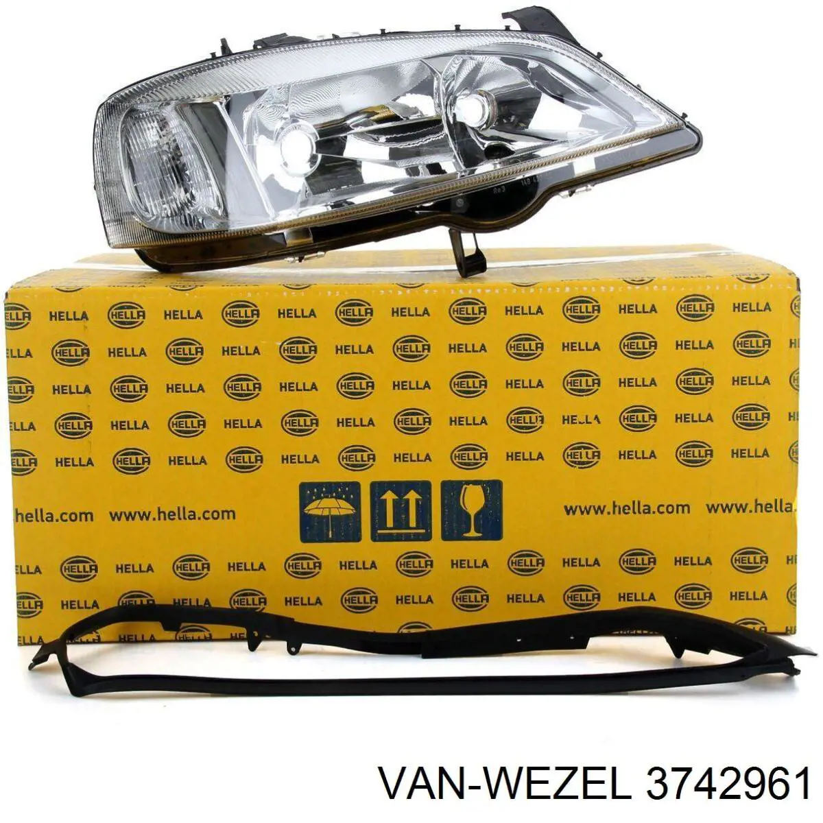 Фари VAN Wezel 3742961 ціна, від 41.09 USD