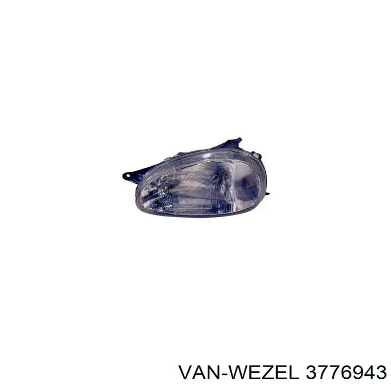 90386289 Opel Фара дальнього світла в зборі