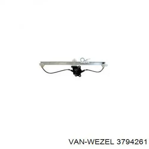 Склопідйомник з електродвигуном VAN Wezel 3794261 ціна, від 38.15 USD