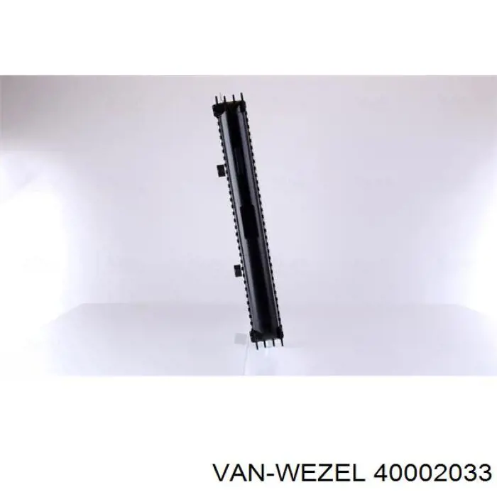 40002033 VAN Wezel радіатор охолодження двигуна