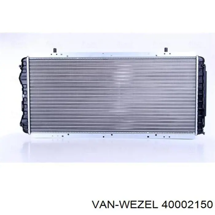 Купити 40002150 VAN Wezel Радіатор двигуна
