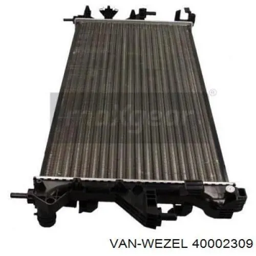 40002309 VAN Wezel радіатор охолодження двигуна