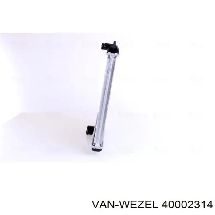 Купити 40002314 VAN Wezel Радіатор двигуна