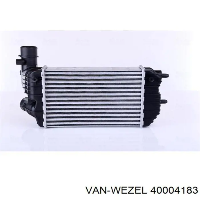 Купити 40004183 VAN Wezel Радіатор интеркуллера