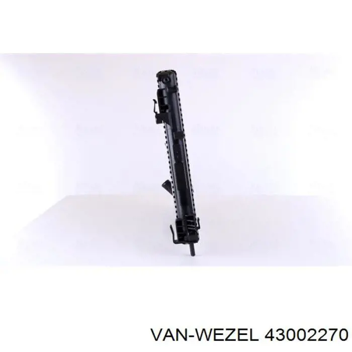 43002270 VAN Wezel радіатор охолодження двигуна