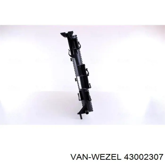 43002307 VAN Wezel радіатор охолодження двигуна