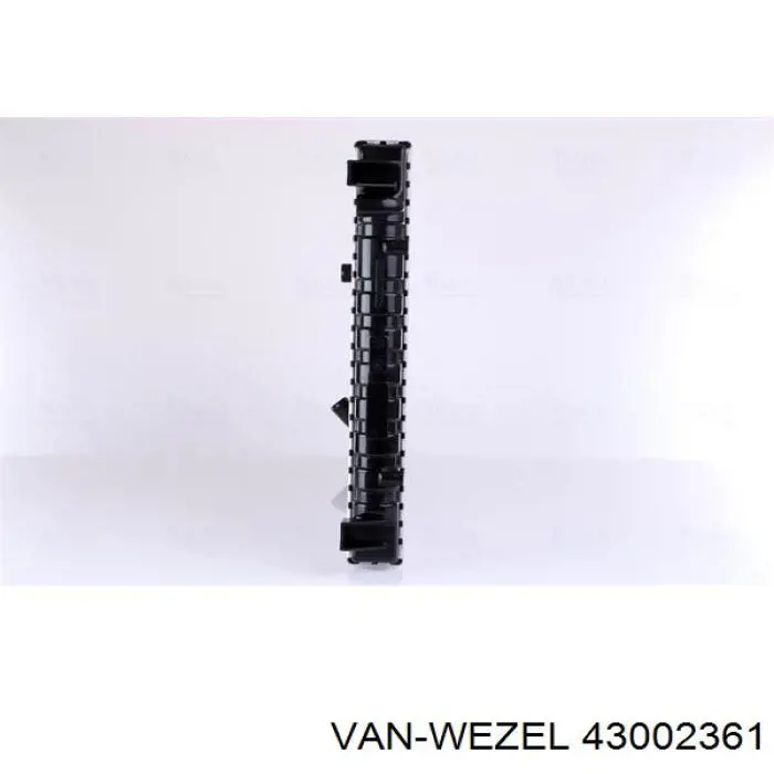43002361 VAN Wezel радіатор охолодження двигуна