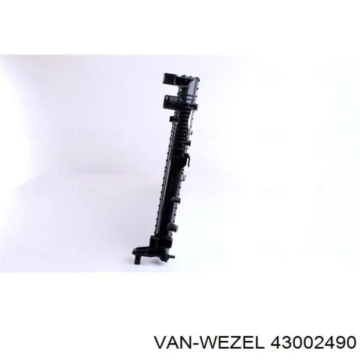 43002490 VAN Wezel радіатор охолодження двигуна