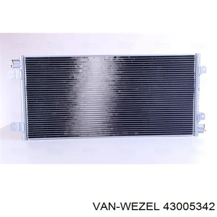 43005342 VAN Wezel радіатор кондиціонера