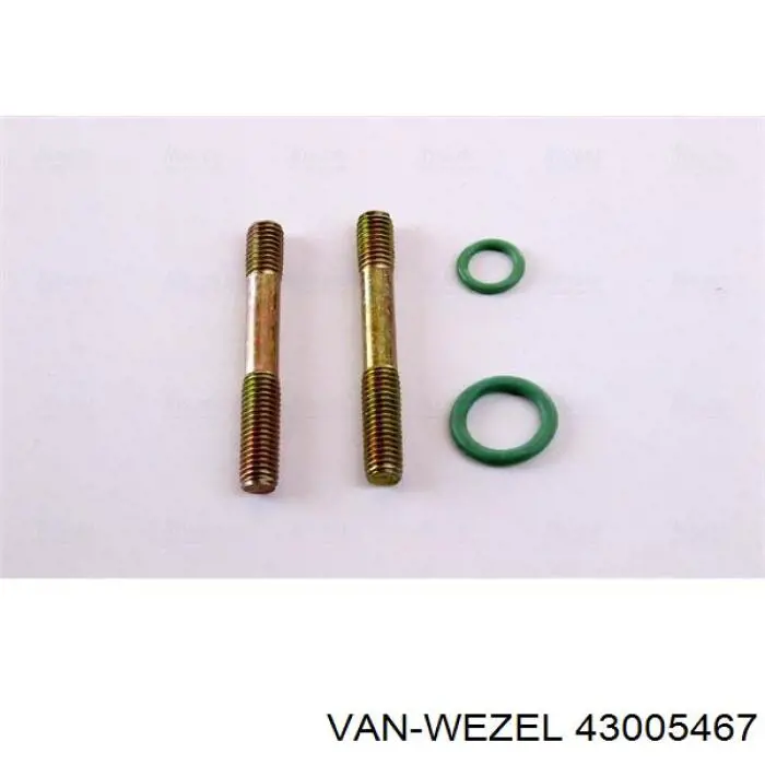 Конденсатор кондиціонера VAN Wezel 43005467 ціна, від 61.78 USD