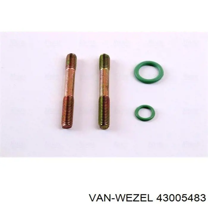Конденсатор кондиціонера VAN Wezel 43005483 ціна, від 72.19 USD