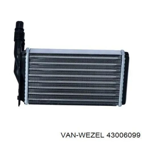 Купити 43006099 VAN Wezel Теплообмінник