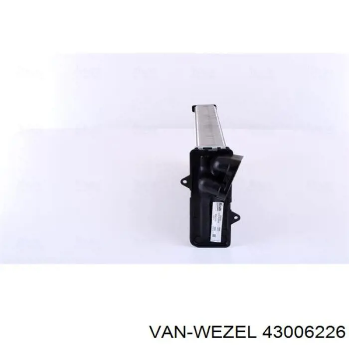 43006226 VAN Wezel радіатор пічки (обігрівача)
